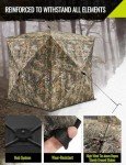 TIDEWE 2-3 Person Camouflage Hunting Blind Tent