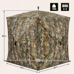 TIDEWE 270° Camouflage Pop-Up Hunting Blind