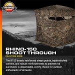 RHINO R150-RTE 3-Person Realtree Edge Hunting Blind