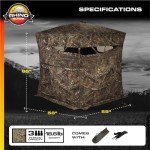 RHINO R150-RTE 3-Person Realtree Edge Hunting Blind