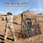 Heavy Duty Rifle Rack with Tactical Gear Storage