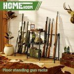 Adjustable Rifle Rack for 10 Long Guns