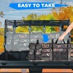 KEMIMOTO UTV Tool Bag and Gun Holder Rack