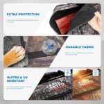 KEMIMOTO UTV Tool Bag and Gun Holder Rack