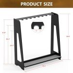 Wooden Free Standing Gun Rack for 9 Rifles
