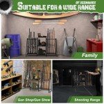 Adjustable Rifle Rack for 10 Long Guns