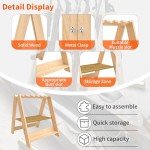 Wooden 12-Slot Gun Rack Stand with Pistol Storage