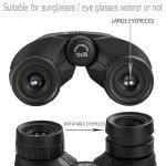 Occer 12x25 Waterproof Compact Binoculars for Outdoor Use