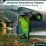 High-Powered 15x52 Waterproof Hunting Binoculars