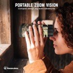 High-Powered 10X42 Compact Binoculars for Hunting