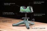 Caldwell Rock Jr. Shooting Rest with Elevation Adjustments