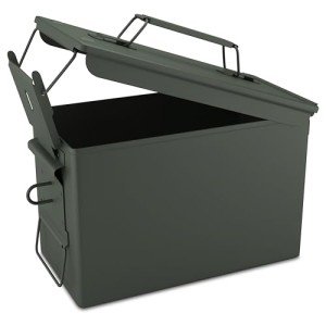 Waterproof 50 Cal Tactical Metal Ammo Can