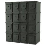 Waterproof 50 Cal Tactical Metal Ammo Can