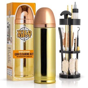 Wild Shot Deluxe Gun Cleaning Kit in Bullet Case