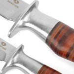 Mossy Oak Fixed Blade Bowie Knife with Sheath