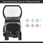 Feyachi Reflex Sight with Dual Red/Green Reticle