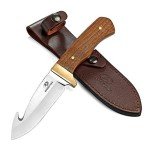 Mossy Oak 9.5-inch Fixed Blade Gut Hook Knife