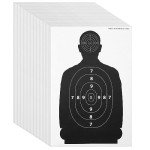 50 Pack Silhouette Shooting Targets for Hunters
