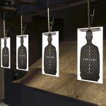 50 Pack Silhouette Shooting Targets for Hunters