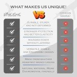 Portable Waxed Canvas Gun Cleaning Mat with Handle