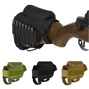 Adjustable Tactical Rifle Buttstock with Cheek Pad