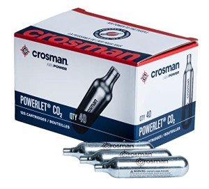 Crosman 12-Gram CO2 Cartridges for Air Guns