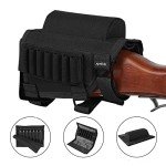Adjustable Tactical Rifle Buttstock with Cheek Pad
