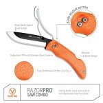 RazorPro Folding Hunting Knife with Bone Saw