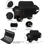 Adjustable Tactical Rifle Buttstock with Cheek Pad