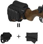 Adjustable Tactical Rifle Buttstock with Cheek Pad