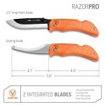RazorPro Folding Hunting Knife with Bone Saw