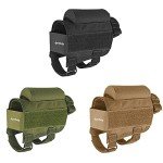 Adjustable Tactical Rifle Buttstock with Cheek Pad