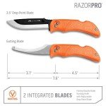 Outdoor Edge RazorPro Double Blade Hunting Knife