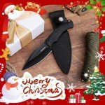 Mossy Oak Full-Tang Hunting Knife with Sheath