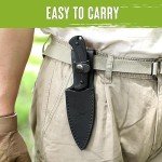 Mossy Oak Full-Tang Hunting Knife with Sheath