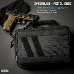Tactical Double Scoped Handgun Case for Hunting