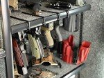 Adoreal 10 Piece Pistol Rack for Gun Storage
