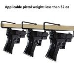 Adoreal 10 Piece Pistol Rack for Gun Storage