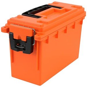 Sheffield 12680 Orange Ammo Storage Box