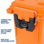 Sheffield 12680 Orange Ammo Storage Box