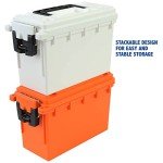 Sheffield 12680 Orange Ammo Storage Box