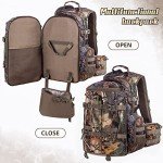 BLISSWILL 40L Camouflage Hunting Backpack with Padded Weapon