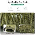 Silicone Gun Socks for Rifles and Accessories - 4 Pack