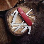 Victorinox Swiss Army Climber Pocket Knife - Red