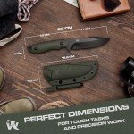 ODENWOLF AMBULO Full Tang Survival Knife Set
