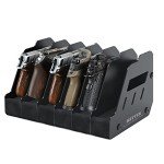 BSTTEK Foam Gun Rack for 6 Handguns