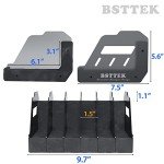 BSTTEK Foam Gun Rack for 6 Handguns