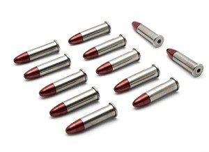 Steelworx 22 LR Snap Caps Dummy Rounds - 12 Pack