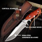 QIXENIO M390 Steel Fixed Blade Hunting Knife