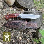 QIXENIO M390 Steel Fixed Blade Hunting Knife